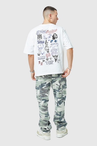 T-shirt Distopia - Blanc