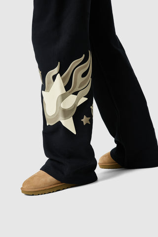 Pantalon de jogging Shoot For The Stars pour femme - Noir