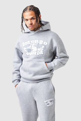 Survêtement Globe - Gris chiné