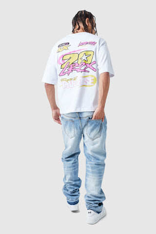 T-shirt LRZX - Blanc