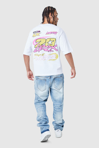 T-shirt LRZX - Blanc