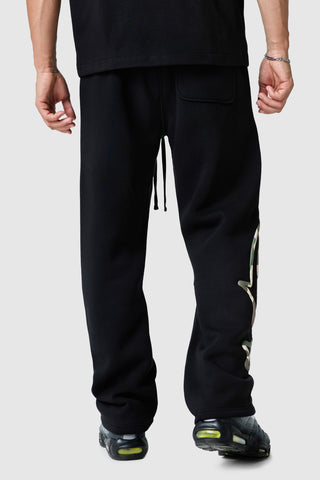 Camo Dream Acdmy Jogger - Black