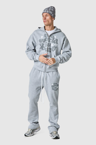 Capuche Fz World Is Yours - Gris chiné