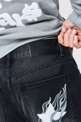 Shoot For The Stars Jean - Black