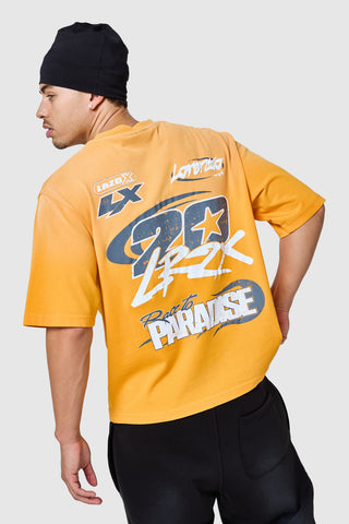 T-shirt Lrzx - Orange tango