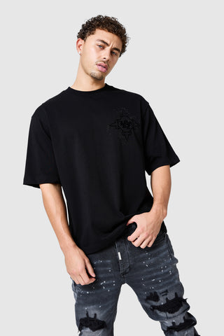 T-shirt Icon Diamante - Noir