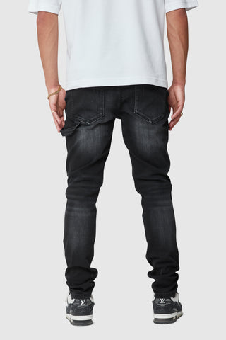 CARPENTER SLIM JEAN - BLACK