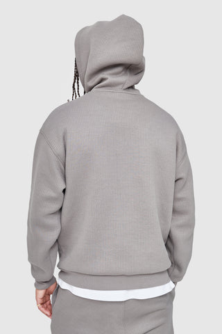 DENARO HOOD - GREY