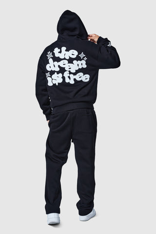 Pantalon de jogging Dream Is Free 2.0 - Noir/Blanc