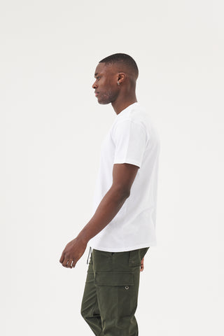 VANQUISH TEE - WHITE/SAGE