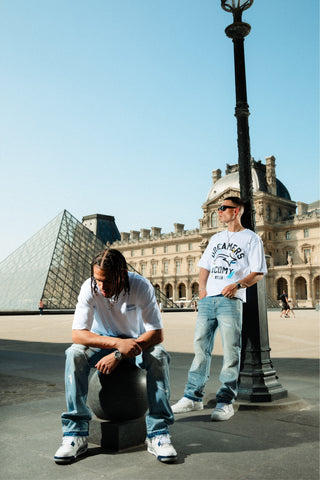 Ravi Jean - Délavage bleu clair