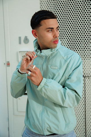Zion Windbreaker - Dusty Mint